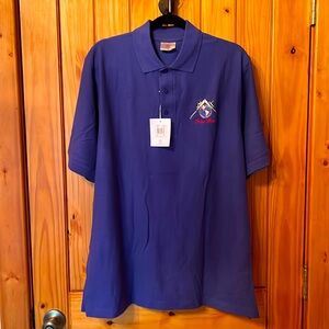 MUNSINGWEAR. Blue Polo Shirt. Size L and XL